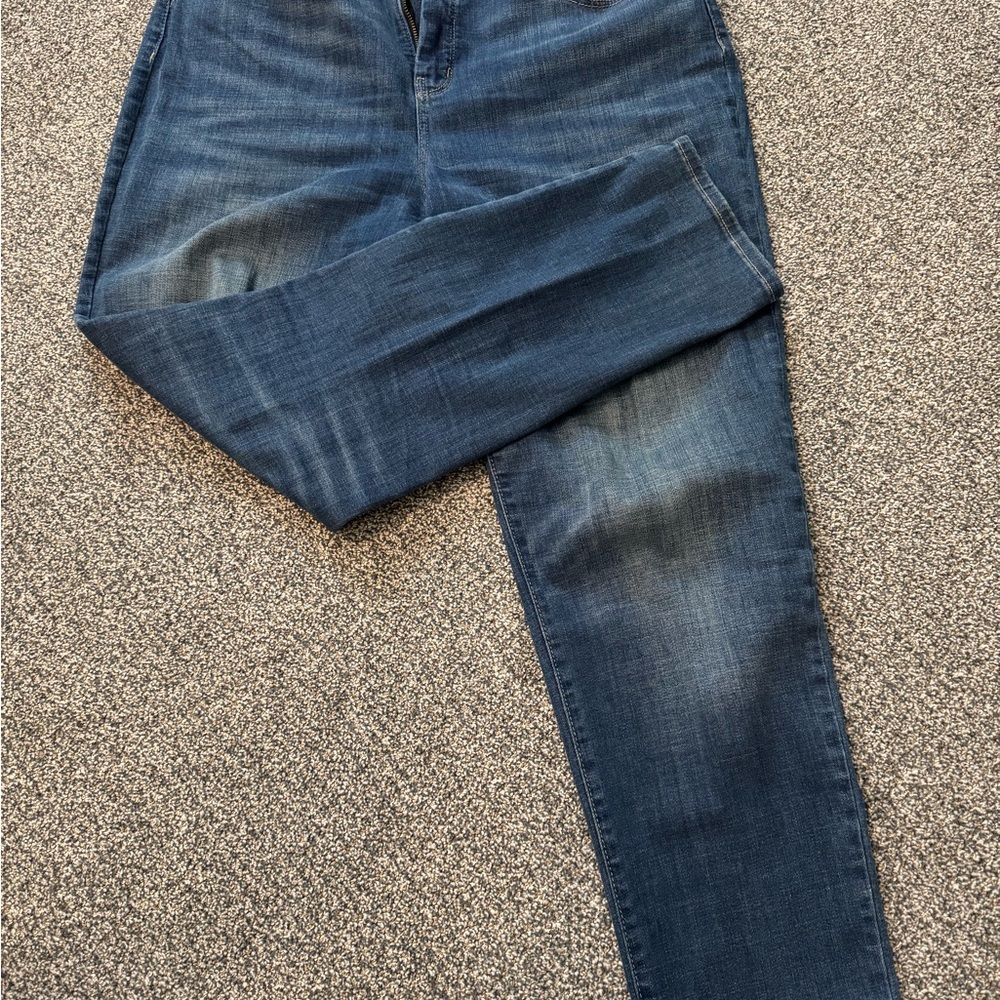 Chico’s So Slimming Girlfriend Slim Leg Ankle Jeans